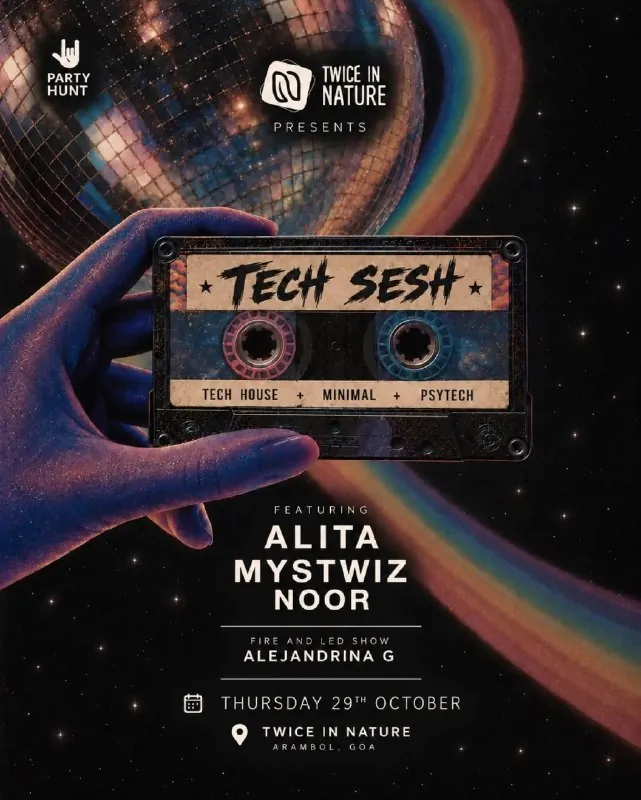 Tech Sesh — афиша