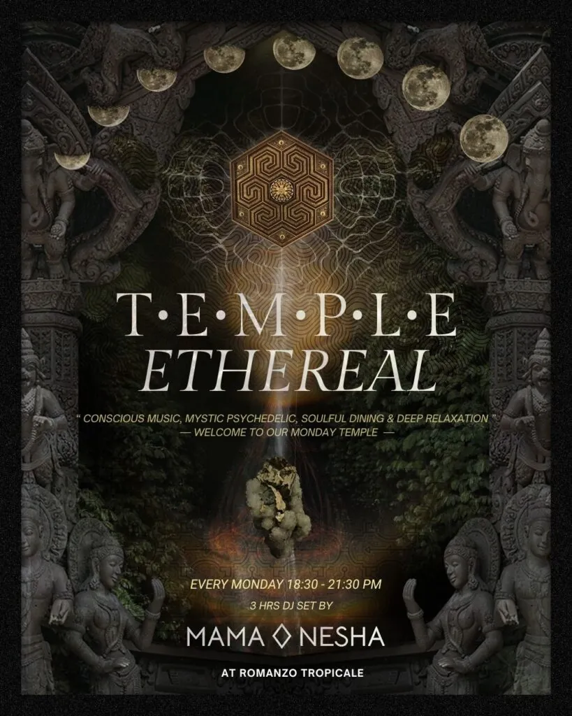 Temple Ethereal: Conscious Music & Soulful Dining w/ Mama Nesha — афиша
