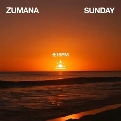 Zumana Sunday — афиша