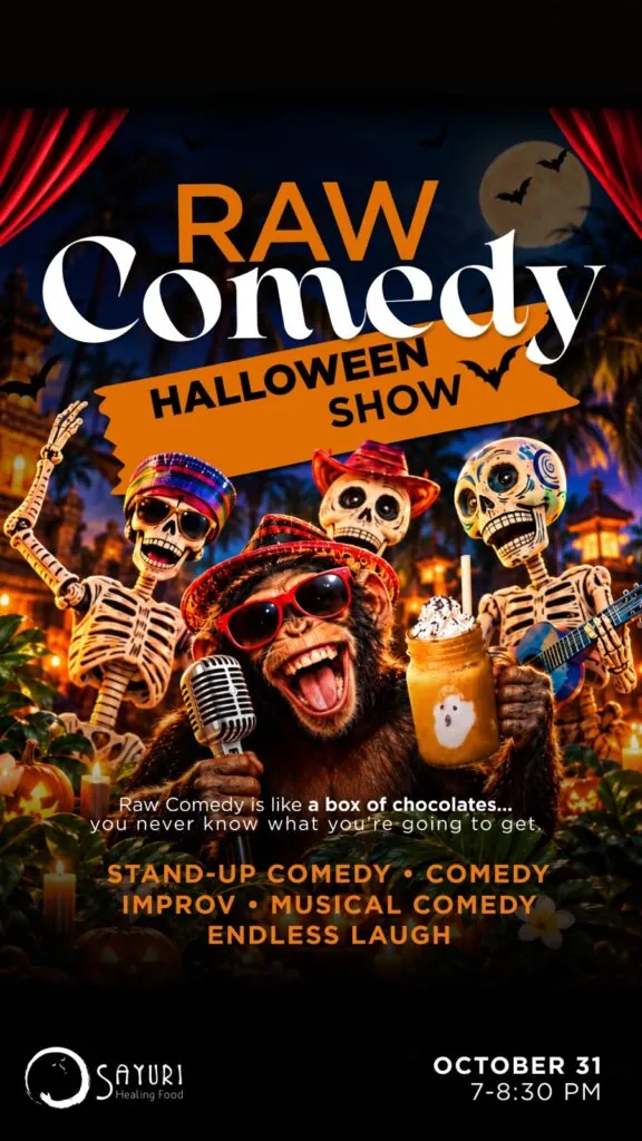 Raw Comedy: Halloween Improv Show — афиша