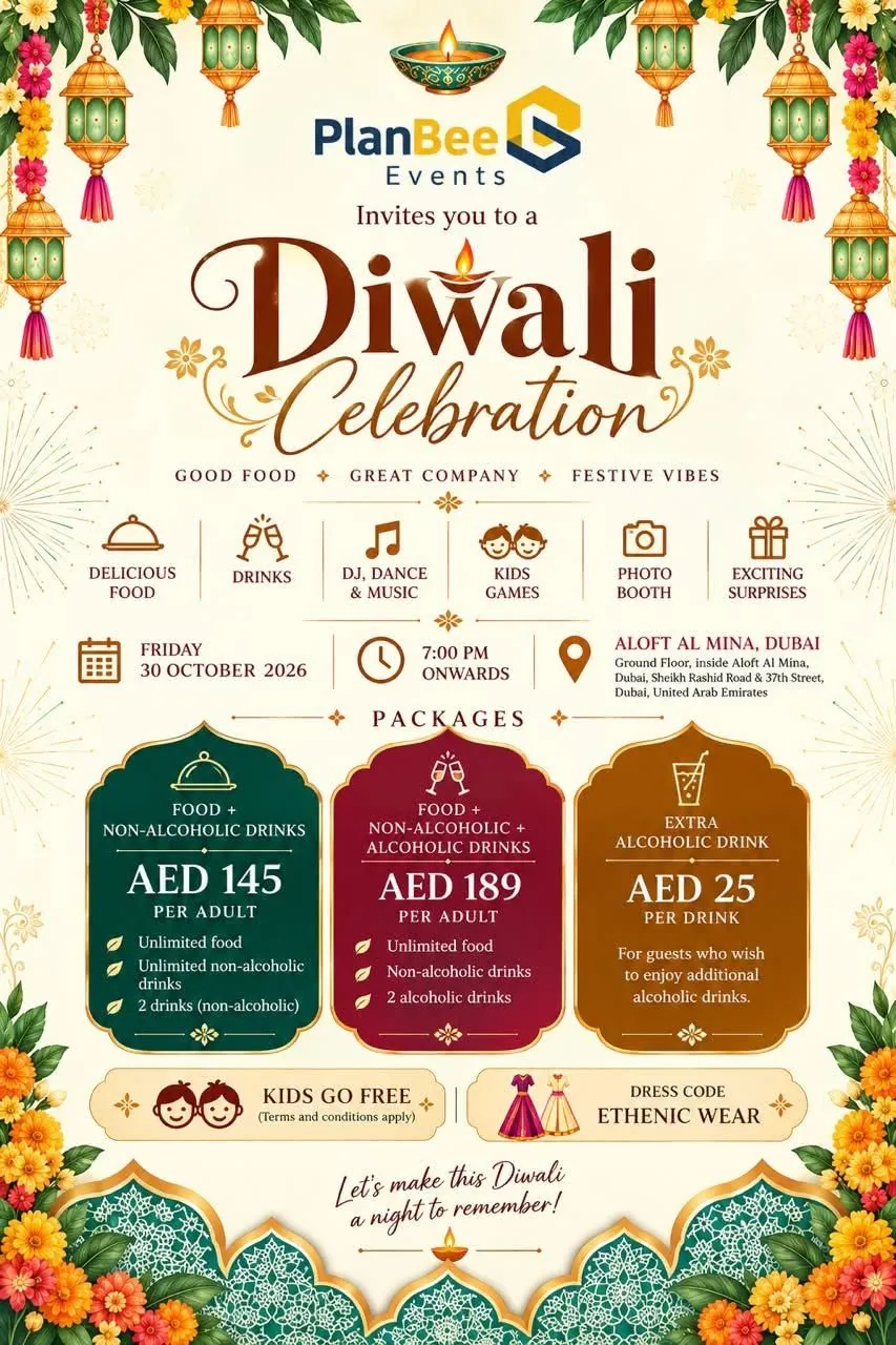 DIWALI FAMILY CELEBRATION 2026 — афиша