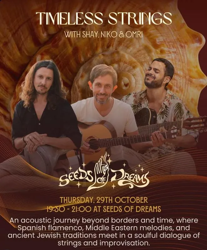 Timeless Strings — Shay, Omri & Niko — афиша