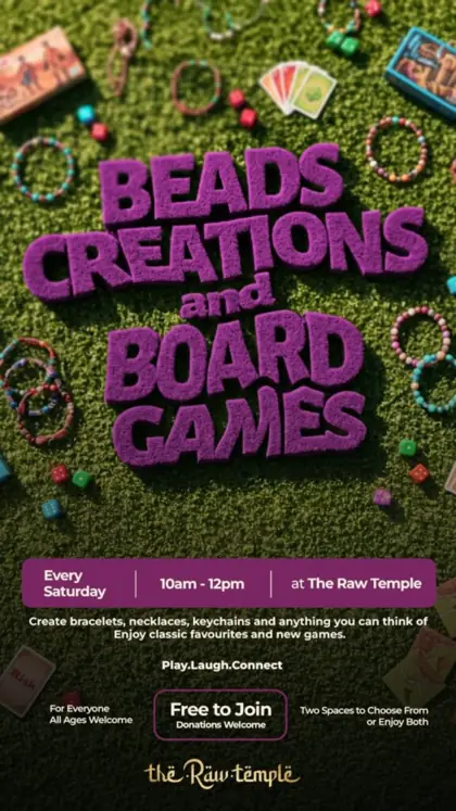 Beads Creations & Board Games — афиша