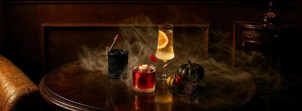 Spirits After Dark: Halloween Cocktails at Pinstripe Bar — афиша