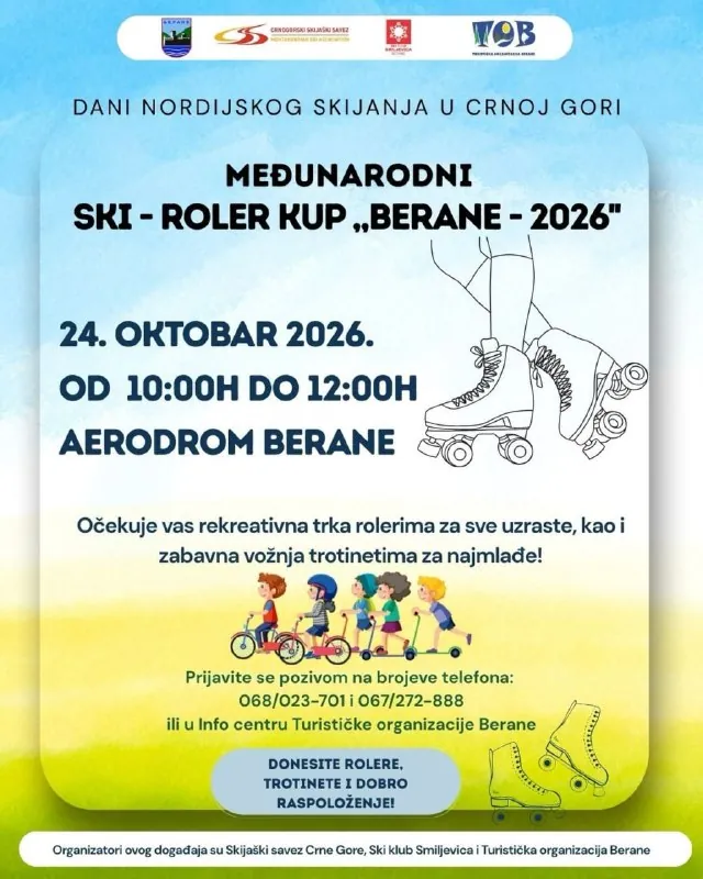 Međunarodni Ski-Roler Kup «Berane 2026» — афиша