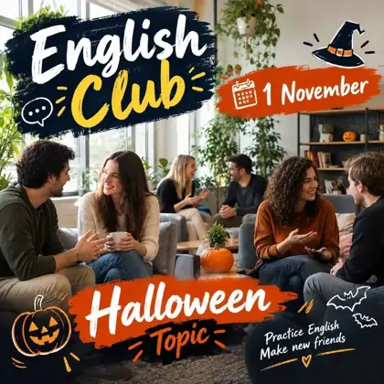 English Speaking Club | Da Nang — Halloween Special — афиша