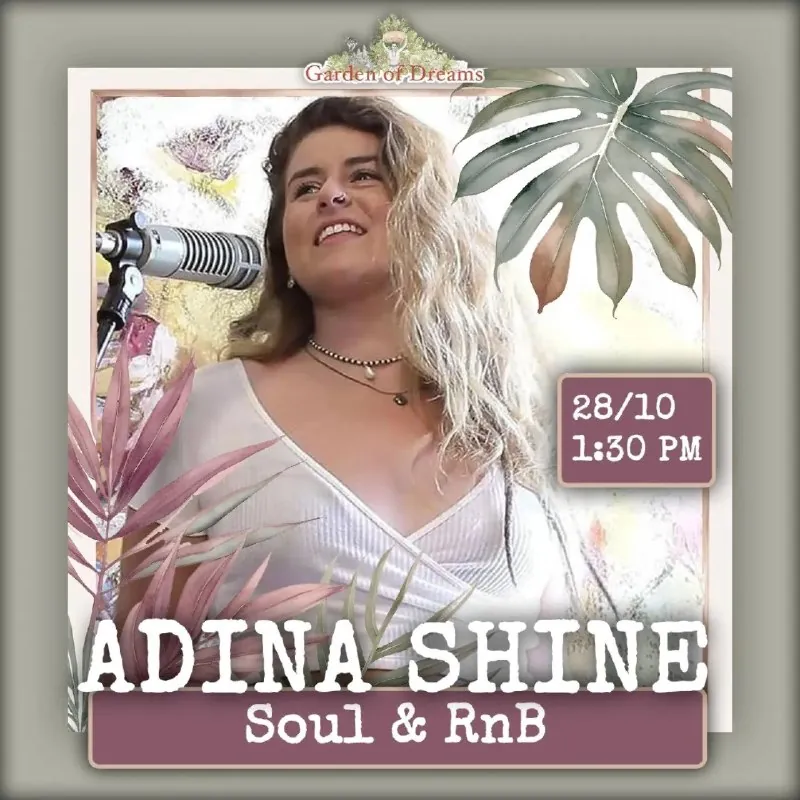 Adina — музыка в жанрах соул и R&B — афиша
