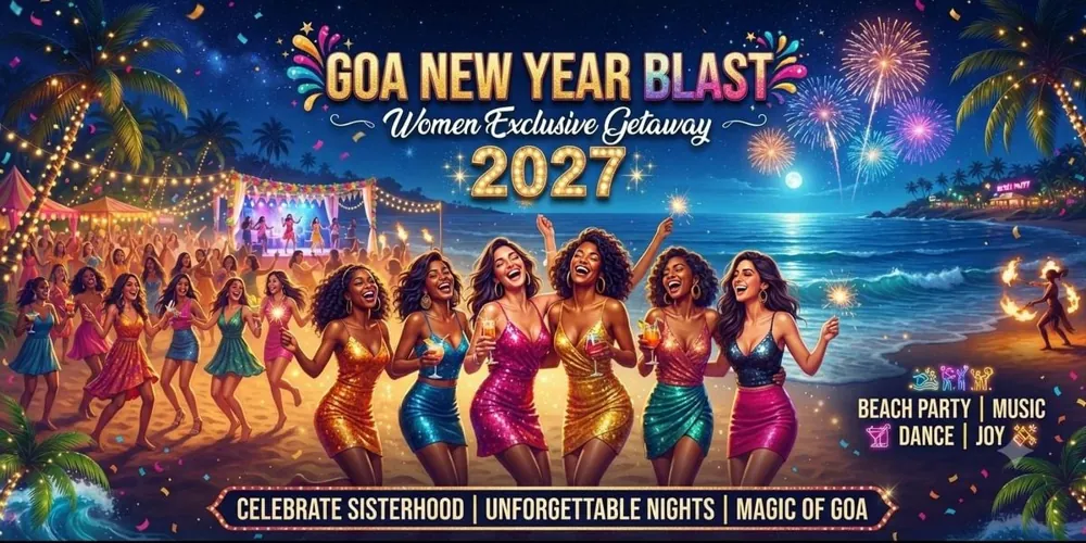 GOA Women New Year Blast 2027 — афиша