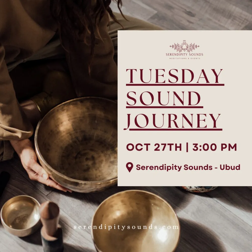 Tuesday Sound Journey w/ Serendipity Sounds — афиша