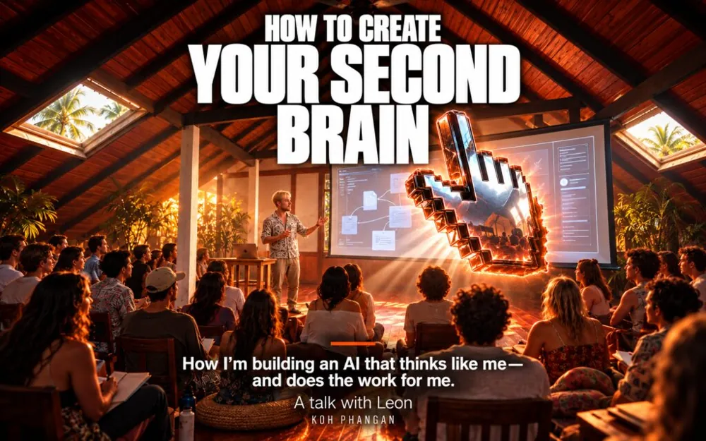 AI Community Meetup: How to Create Your Second Brain w/ Jordi, Leon — афиша