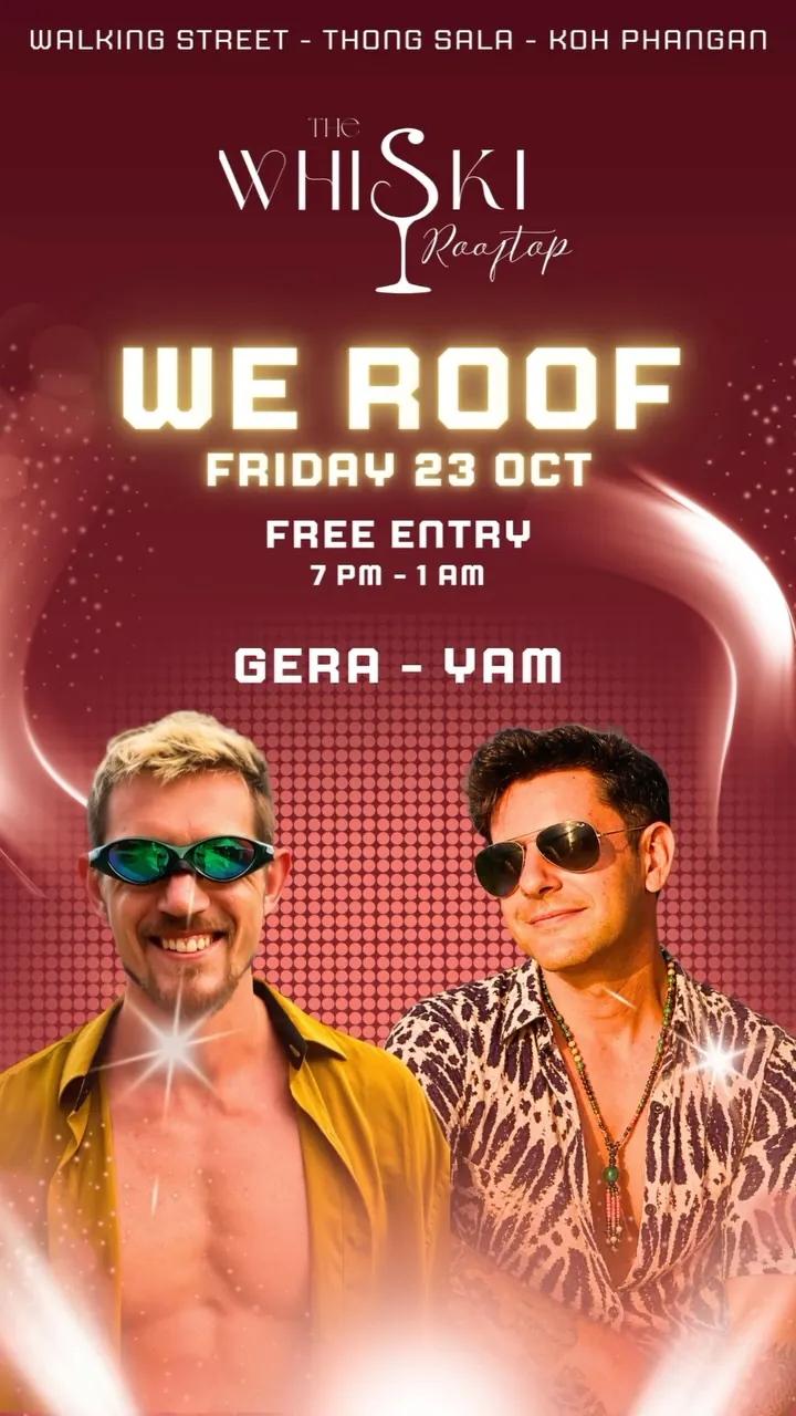 WE ROOF — афиша