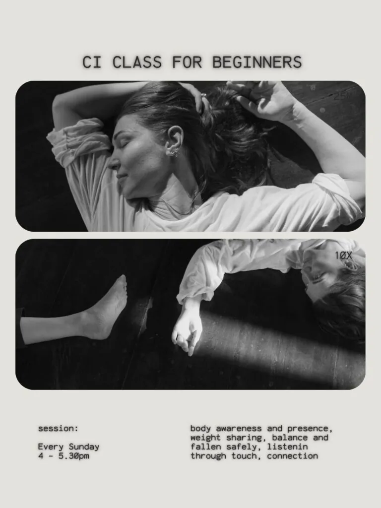 Contact Improvisation Class for Beginners w/ Seamless — афиша