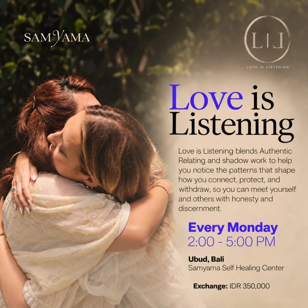 Love is Listening — афиша