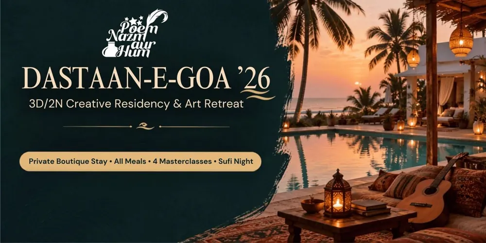 Dastaan e Goa 26 3D 2N Creative art retreat — афиша