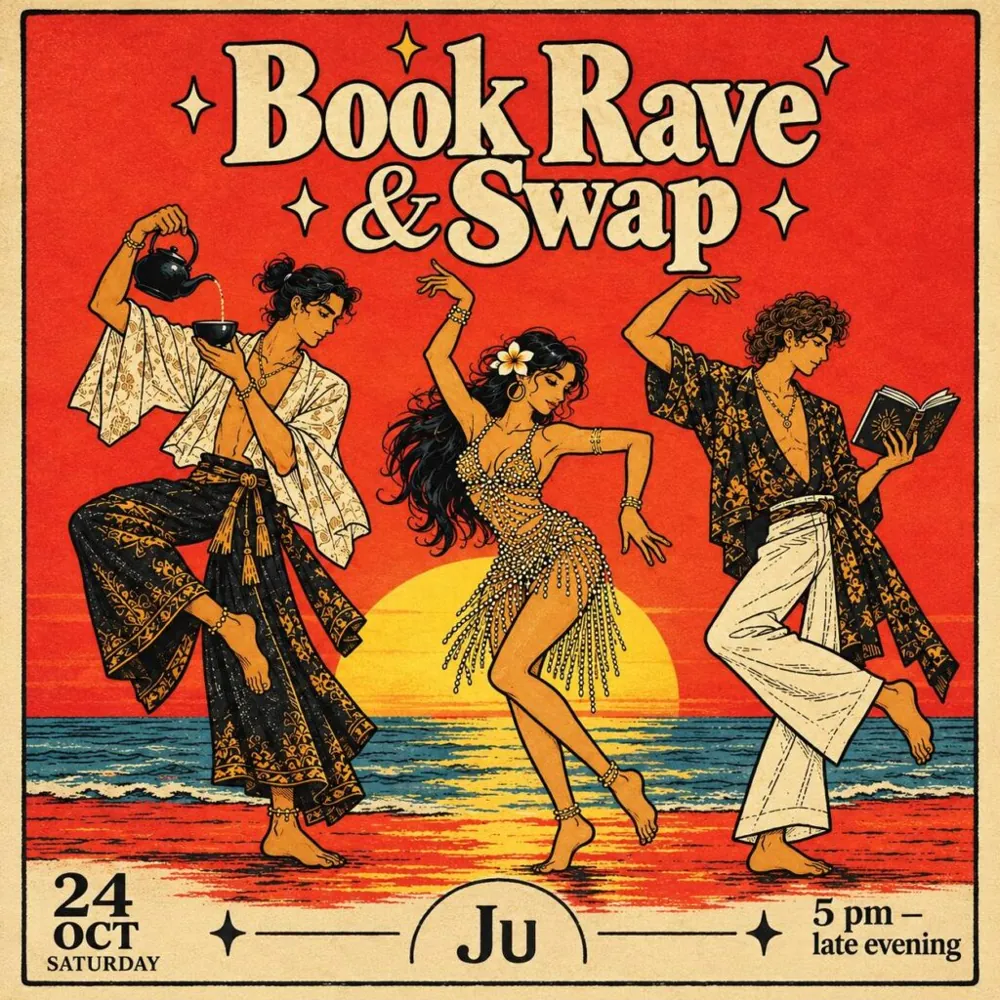 Book Rave & Swap w/ Ju Bali — афиша