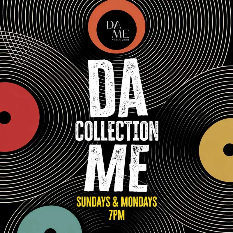 Da Me Collection — Start The Week In Stereo (vinyl Night, Seminyak) — афиша