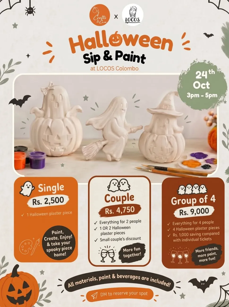 Halloween Sip & Paint — афиша