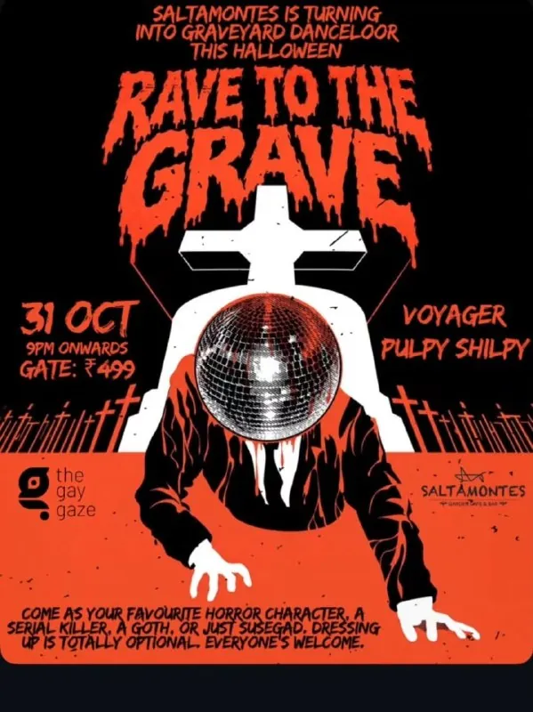 RAVE TO THE GRAVE — афиша