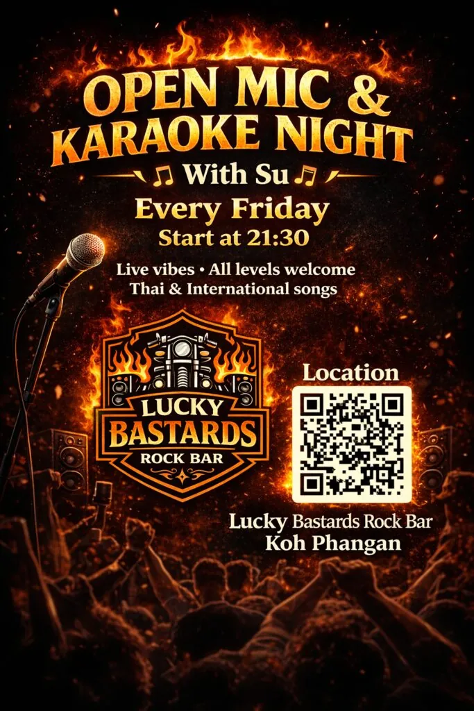 Karaoke & Open Mic Night w/ Su — афиша