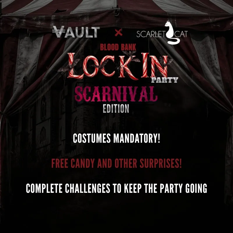 Blood Bank | Lock In Party — афиша
