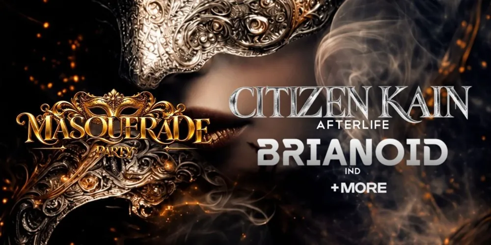 Masquerade Party Ft.Citizen Kain live — афиша