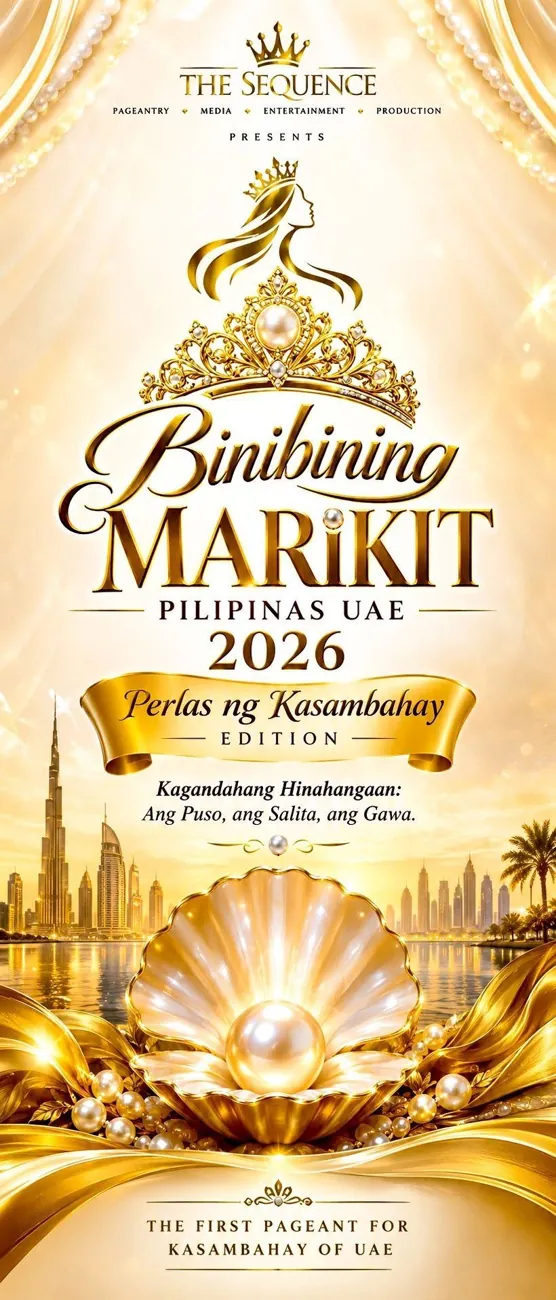 BINIBINING MARIKIT PILIPINAS UAE 2026. GRAND FINALE — афиша