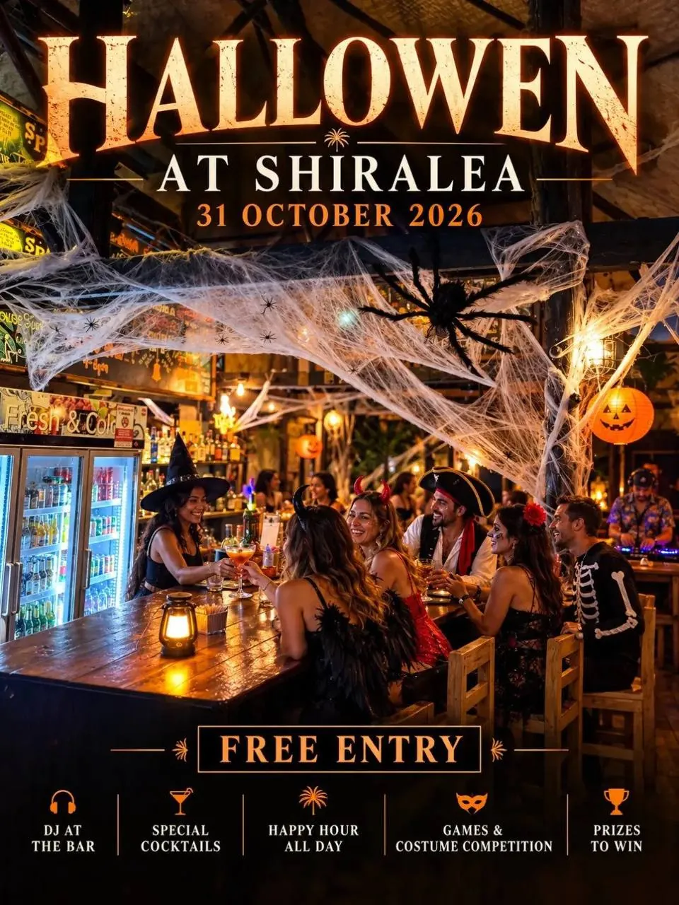 Halloween at Shiralea — афиша