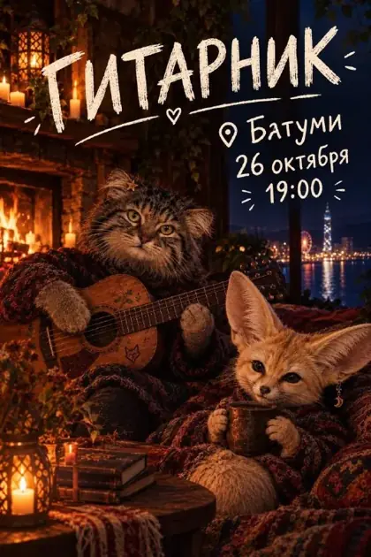 Гитарник — афиша