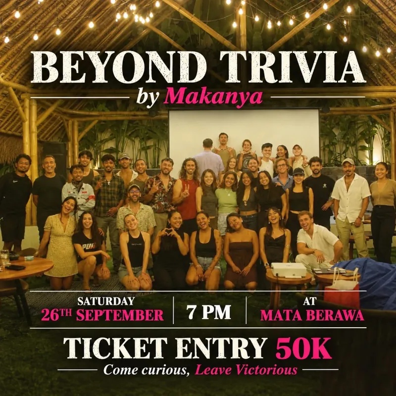 Beyond Trivia By Makanya — афиша