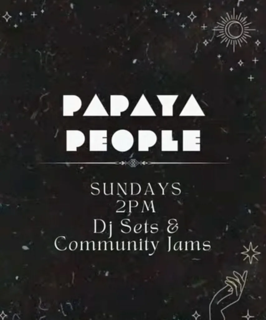 Papaya People: DJ Sets & Community Jams — афиша