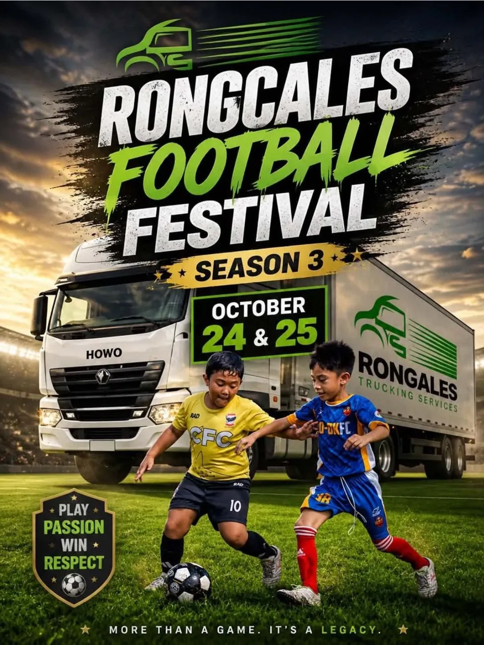 3rd Rongcales Football Festival — афиша