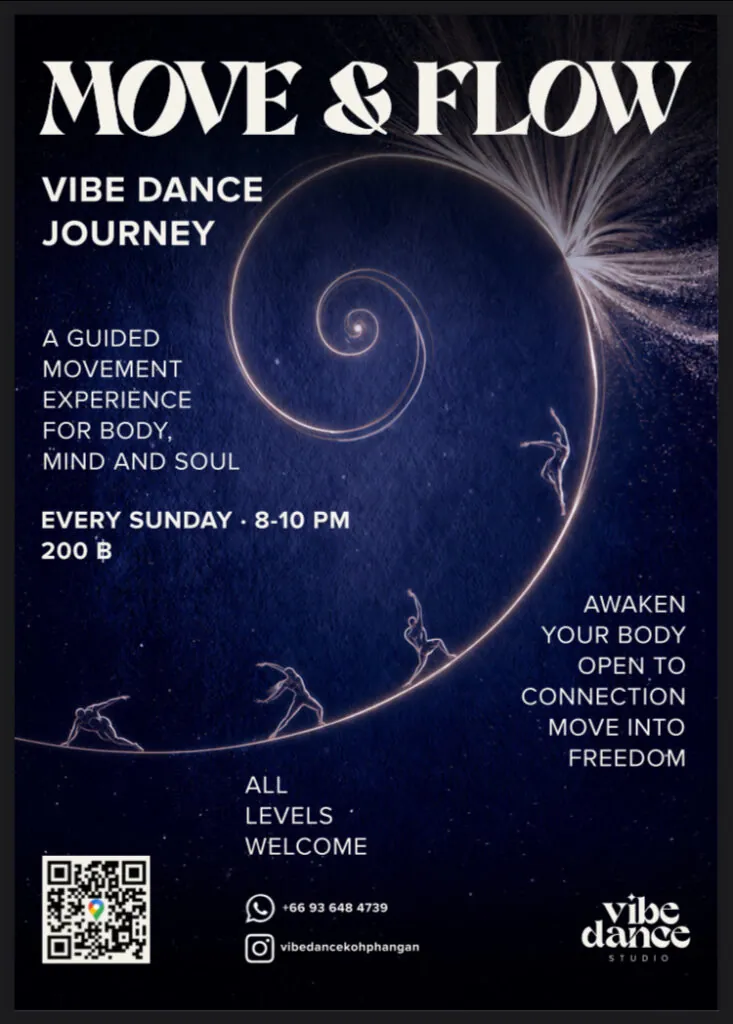 Move & Flow: Vibe Dance Journey — афиша