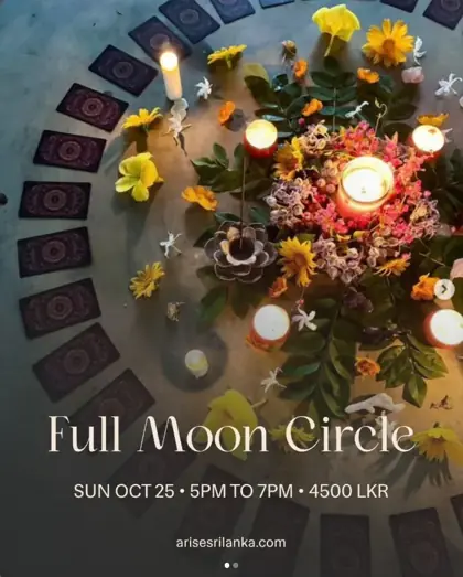 Full Moon Circle — афиша
