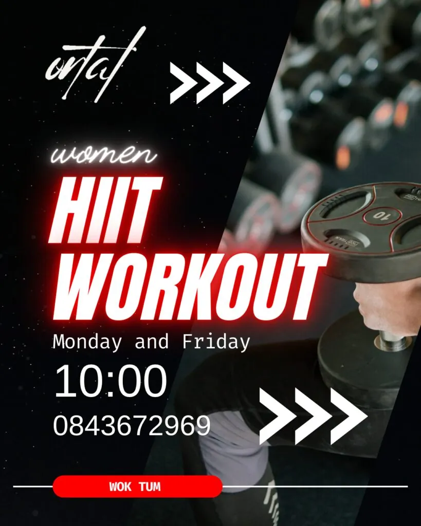 HIIT Workout for Women — афиша