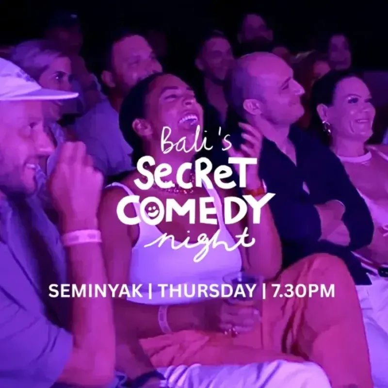 Secret Comedy Night In Seminyak — афиша
