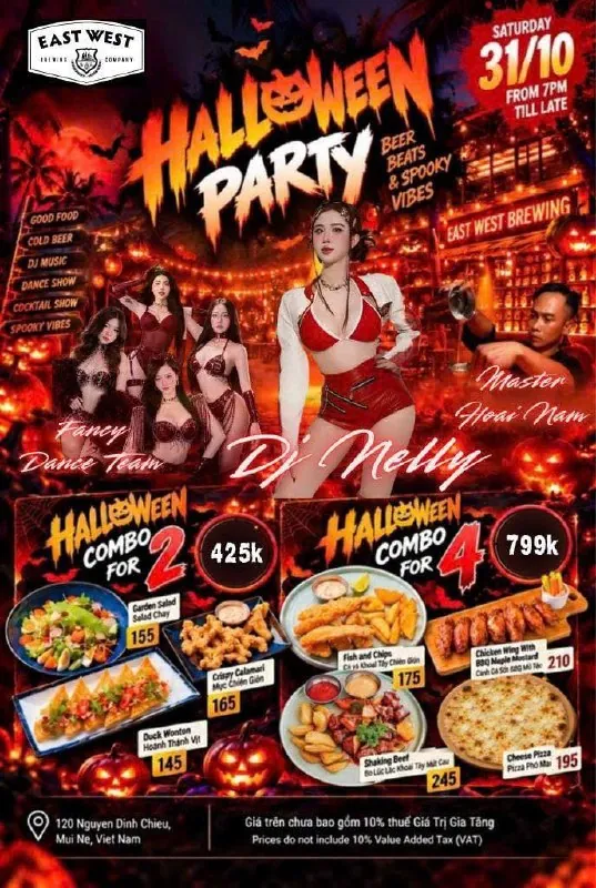 Halloween Party в East West Brewing — афиша
