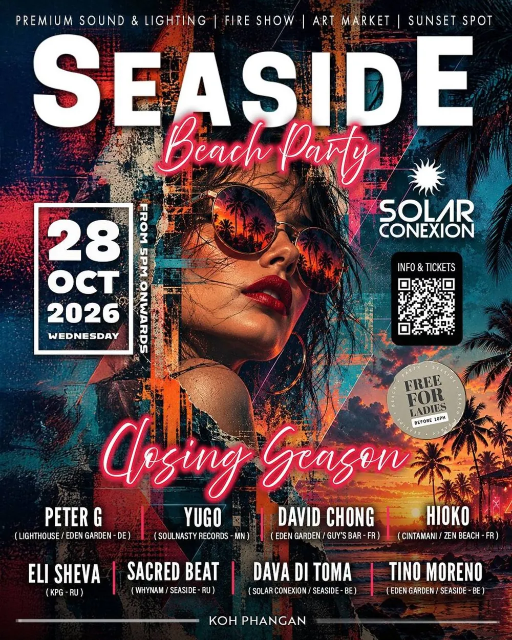 Seaside Beach Party - Closing Season — афиша
