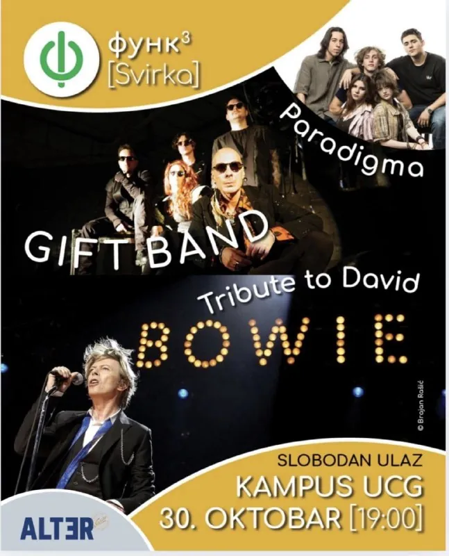 TRIBUTE TO DAVID BOWIE — афиша