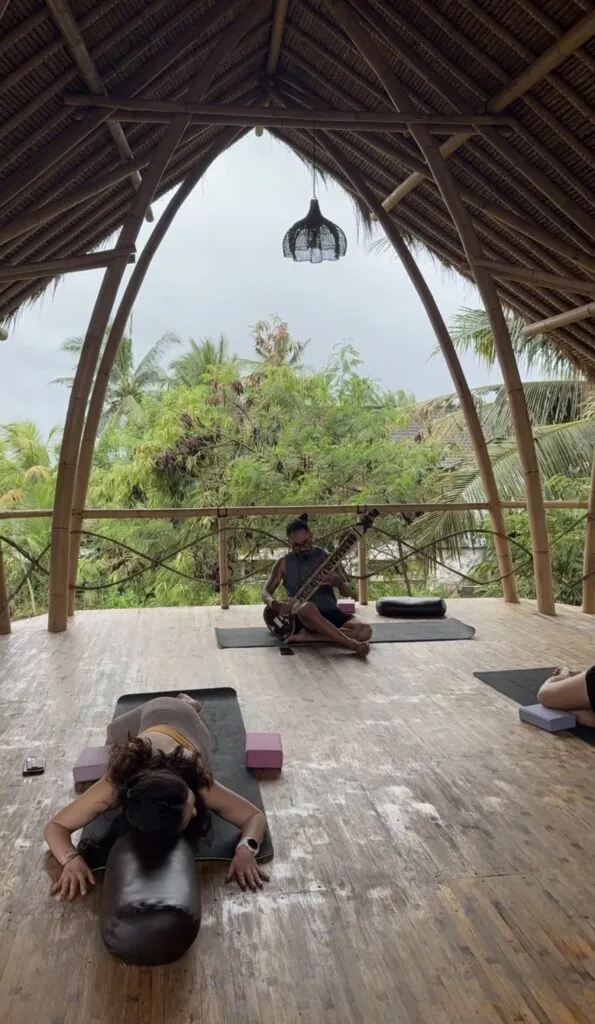 Restorative Yoga with Live Sitar w/ Rodrigo — афиша