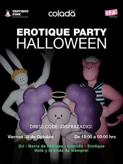 Erotique Party Halloween — афиша