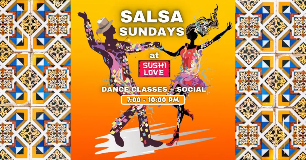 Cuban Salsa Sundays: Classes & Social Dance — афиша