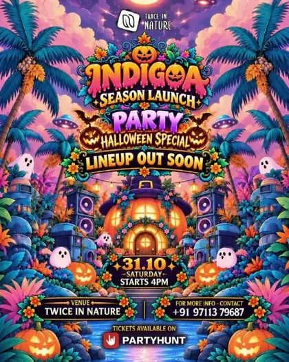 INDIGOA – SEASON LAUNCH PARTY — афиша