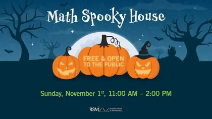 Math Spooky House — афиша