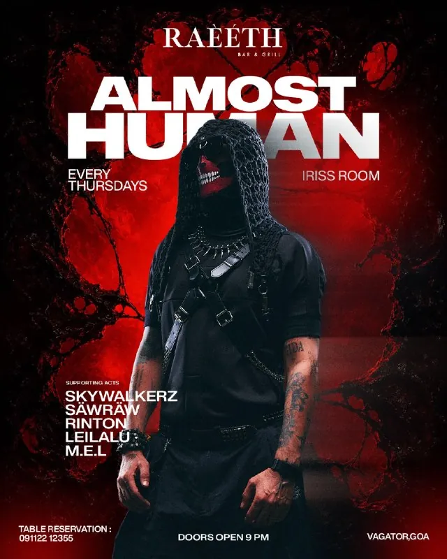 ALMOST HUMAN — афиша