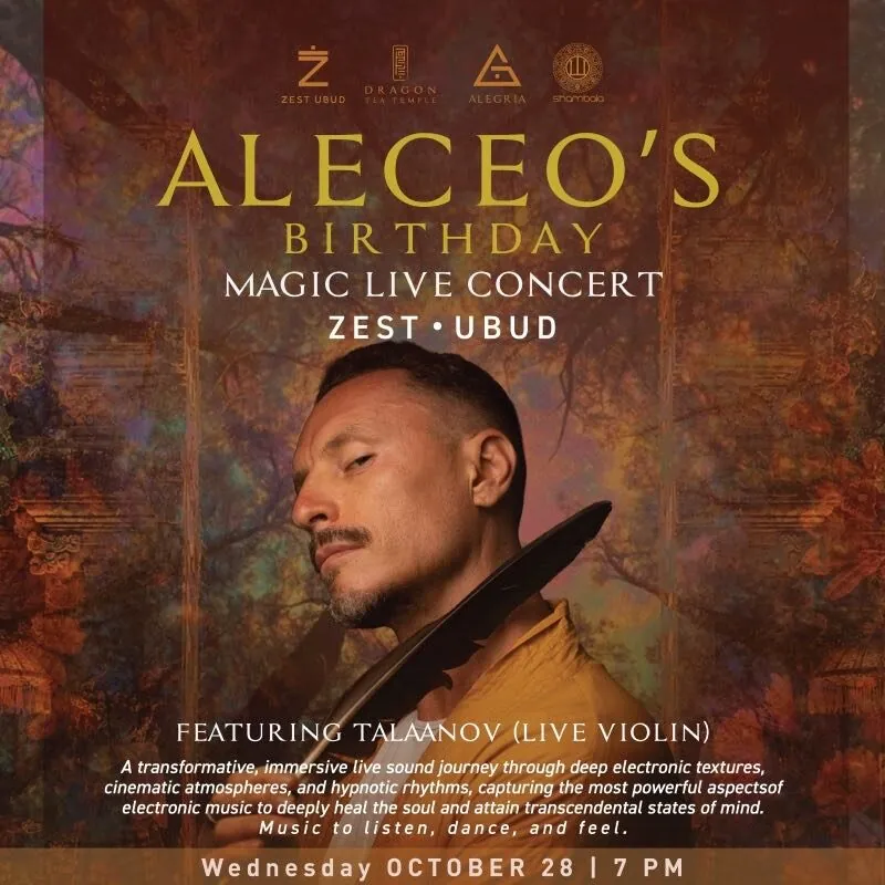Aleceo's Birthday: Live Electronic Concert with Violin — афиша