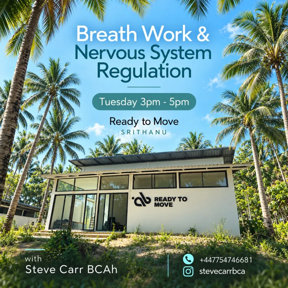 Breathwork for Nervous System Regulation w/ Steve Carr — афиша