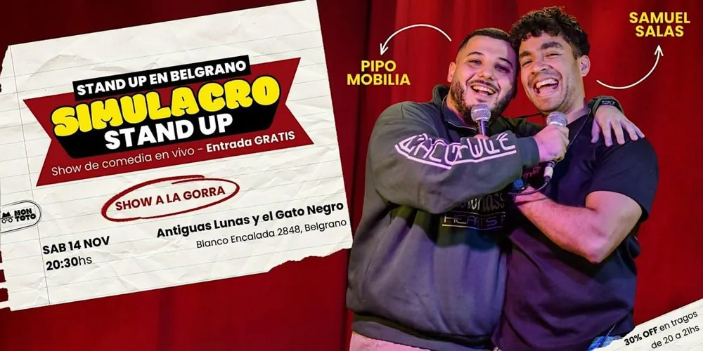 Simulacro Stand up — афиша