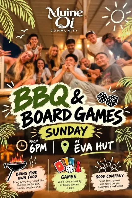 BBQ & Board Games — афиша