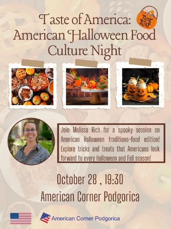 Taste of America: American Halloween Food Culture Night — афиша
