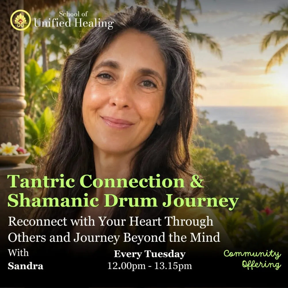 Tantric Connection & Shamanic Drum Journey w/ Sandra — афиша